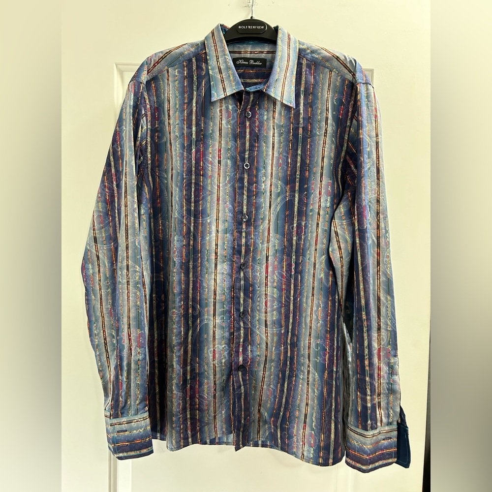 Klauss Boehler Men’s Button Down Dress Shirt